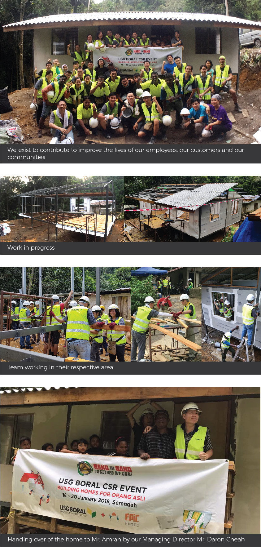 USG Boral Build programme with EPIC Homes