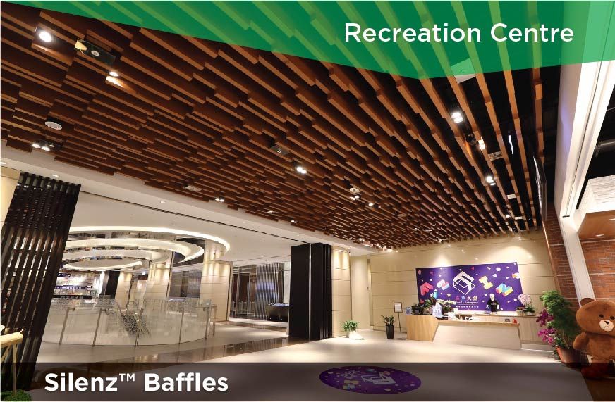Silenz-baffles-recreation-centre